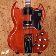 Gibson SG Standard '61 Sideways Vibrola Vintage Cherry 2022 USA электрогитара