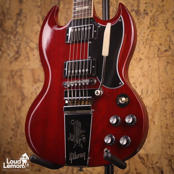 Gibson SG Standard ‘61 Maestro Vibrola Vintage Cherry 2025 USA электрогитара