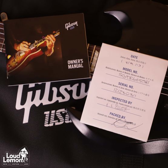 Gibson SG '60s Tribute Ebony 2013 USA электрогитара