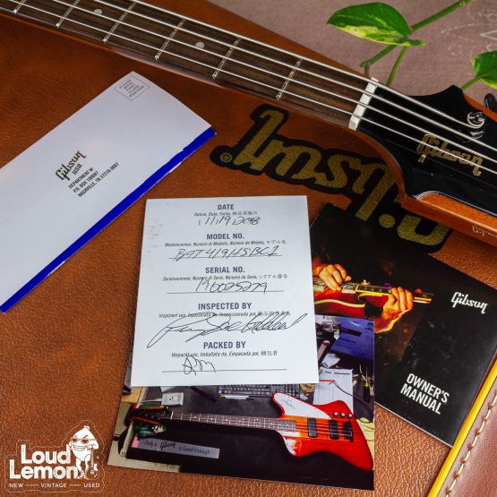 Gibson Thunderbird Heritage Cherry Sunburst 2019 USA электрогитара