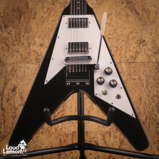 Gibson ’67 Reissue Flying V w/ Vibrola Ebony 1999 USA электрогитара