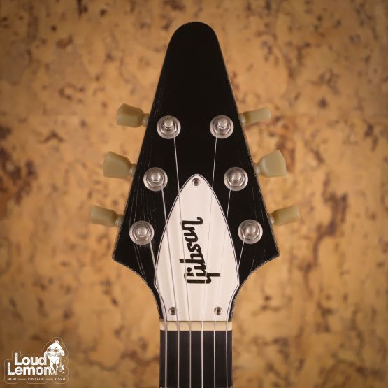 Gibson ’67 Reissue Flying V w/ Vibrola Ebony 1999 USA электрогитара
