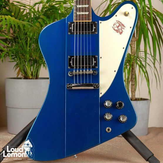 Gibson Limited Edition Firebird V Sapphire Blue 2001 USA электрогитара