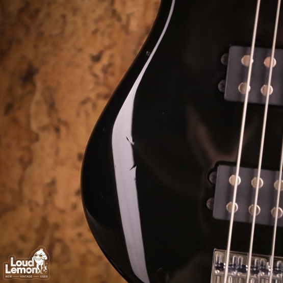 Grass Roots G-Sukehei Wanima Kenta Signature Bass Black 2017 China бас-гитара