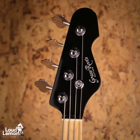 Grass Roots G-Sukehei Wanima Kenta Signature Bass Black 2017 China бас-гитара