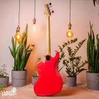 ‌Grass Roots G-T-64B L'Arc~en~Ciel Tetsuya Signature Bass IV Sparkle Fiesta Red 2000's Korea бас-гитара