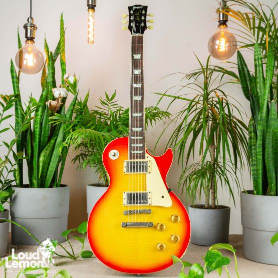 Greco EG-450 Super Power Les Paul Cherry Sunburst 1982 Japan электрогитара