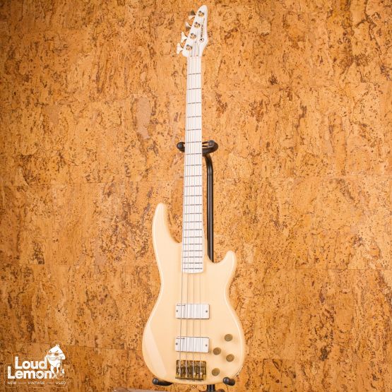 Greco JJB-L75 Limited Edition Bass All White 1987 Japan бас-гитара