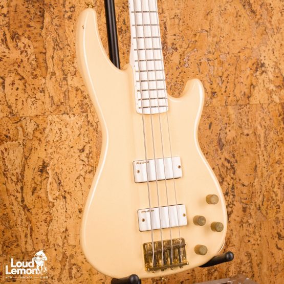 Greco JJB-L75 Limited Edition Bass All White 1987 Japan бас-гитара