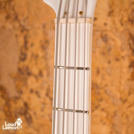 Greco JJB-L75 Limited Edition Bass All White 1987 Japan бас-гитара