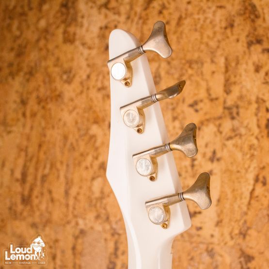 Greco JJB-L75 Limited Edition Bass All White 1987 Japan бас-гитара