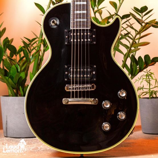 Greco JS-55 John Sykes Les Paul Black 1984 Japan электрогитара