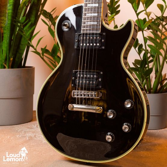 Greco JS-55 John Sykes Les Paul Black 1984 Japan электрогитара