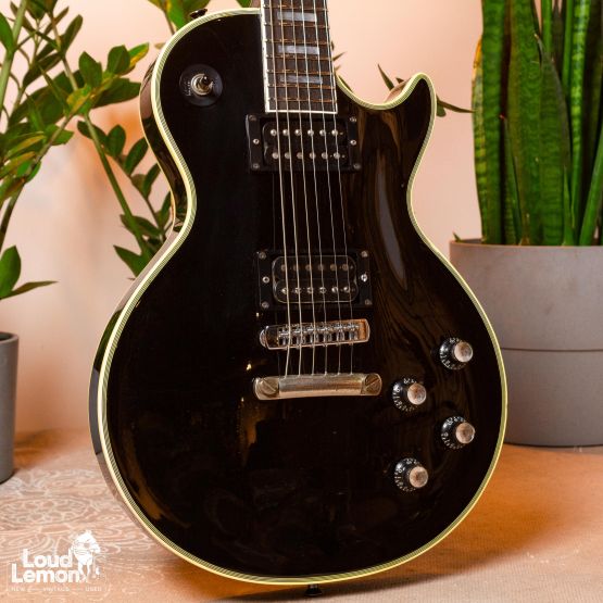 Greco JS-55 John Sykes Les Paul Black 1984 Japan электрогитара