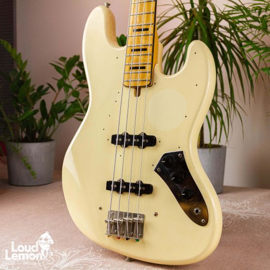 Greco Jazz Bass Vintage White 1978 Japan бас-гитара