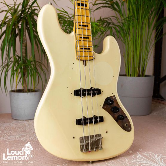 Greco Jazz Bass Vintage White 1978 Japan бас-гитара