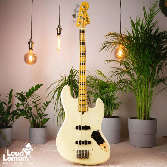 Greco Jazz Bass Vintage White 1978 Japan бас-гитара