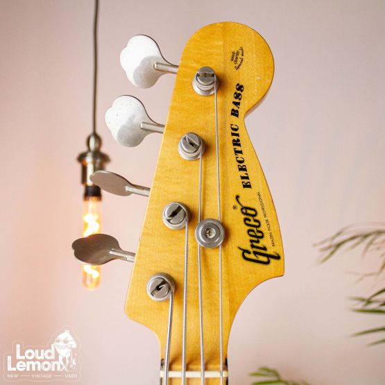 Greco Jazz Bass Vintage White 1978 Japan бас-гитара