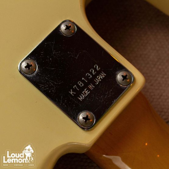 Greco Jazz Bass Vintage White 1978 Japan бас-гитара