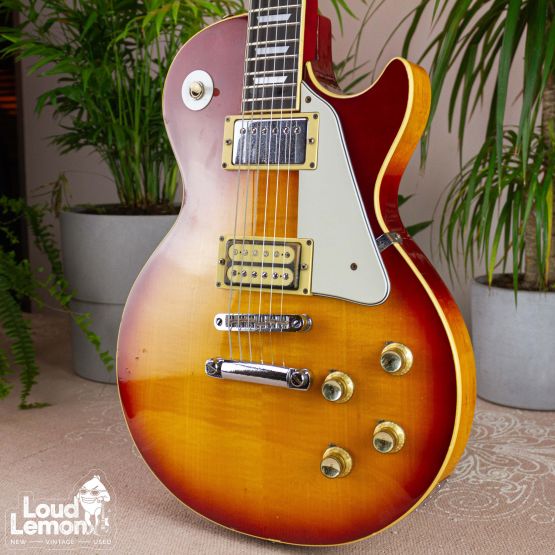 Greco Les Paul Custom EG-480R Cherry Sunburst 1975 Japan электроогитара