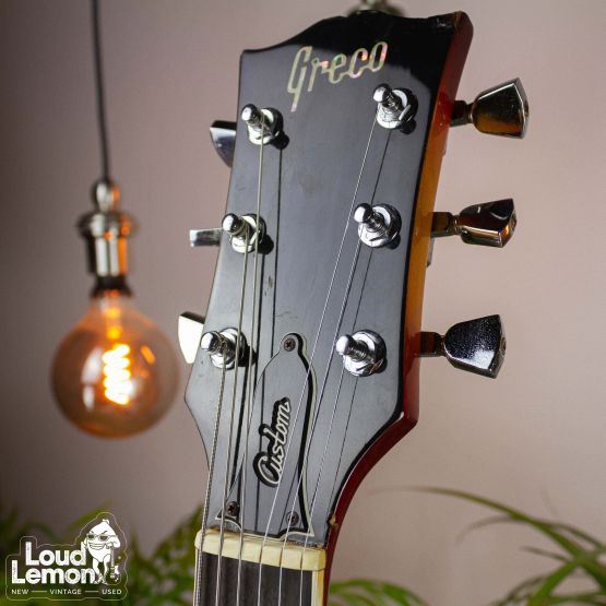 Greco Les Paul Custom EG-480R Cherry Sunburst 1975 Japan электроогитара