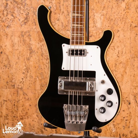 Greco RB700 Rickenbacker Style Bass Black 1981 Japan бас-гитара