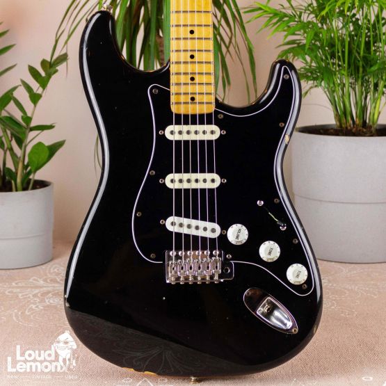 Greco SE600W Stratocaster Black 1977 Japan электрогитара