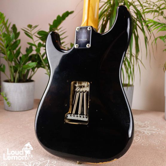 Greco SE600W Stratocaster Black 1977 Japan электрогитара