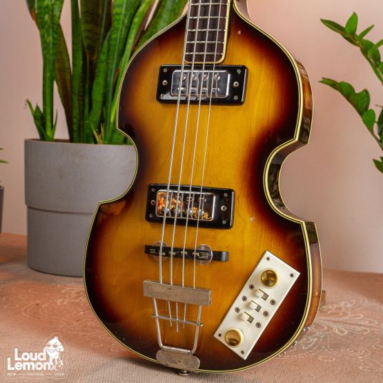 Greco VB-300 Violin Bass Sunburst 1970-1975 Japan бас-гитара