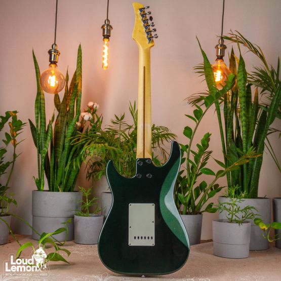 Greco WS-STD Stratocaster Dark Green 2016 Japan электрогитара