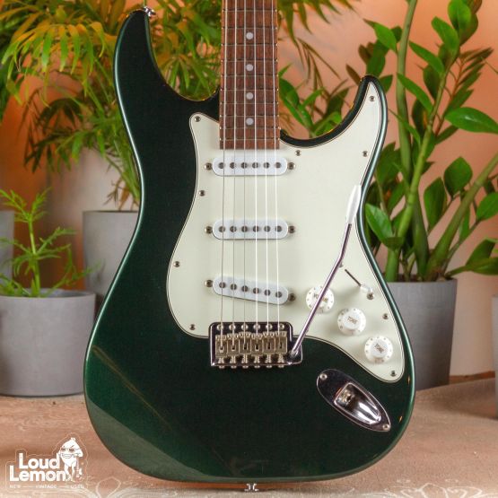 Greco WS-STD Stratocaster Dark Green 2016 Japan электрогитара