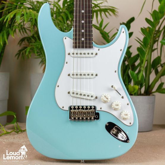 Greco WS-STD Stratocaster Sky Blue 2016 Japan электрогитара