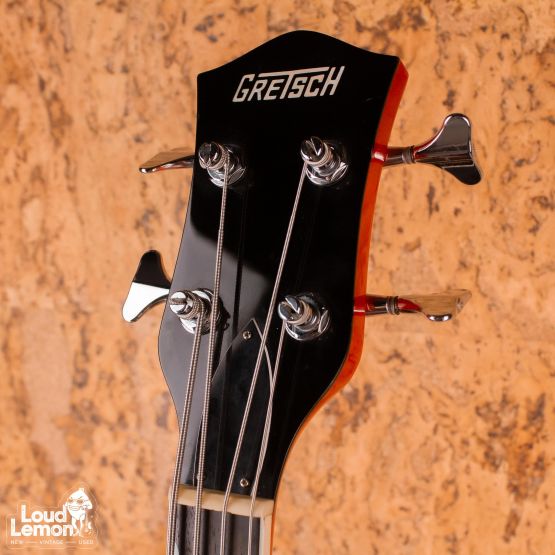 Gretsch 6119B Broadkaster Bass Orange 1999 Japan бас-гитара