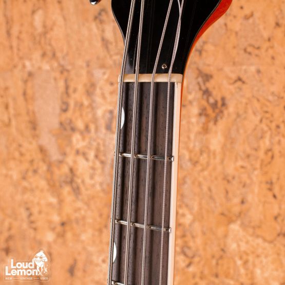Gretsch 6119B Broadkaster Bass Orange 1999 Japan бас-гитара