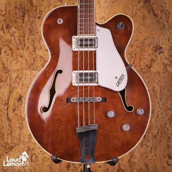 Gretsch 6119B Broadkaster Bass Walnut Stain 1991 Japan бас-гитара