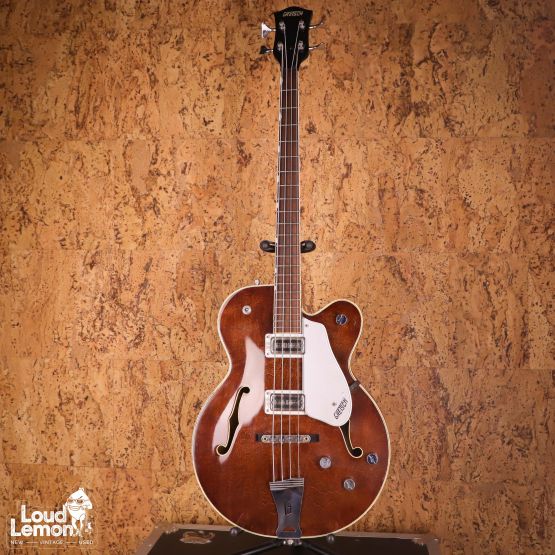 Gretsch 6119B Broadkaster Bass Walnut Stain 1991 Japan бас-гитара