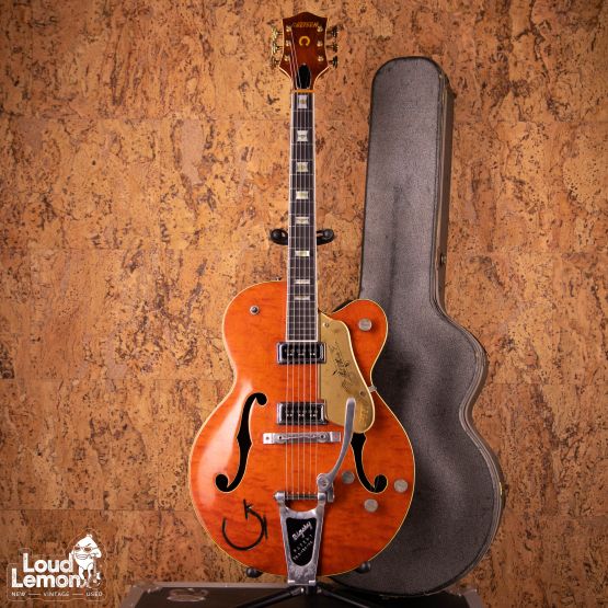 Gretsch 6120 Chet Atkins Western Orange 1955 USA электрогитара