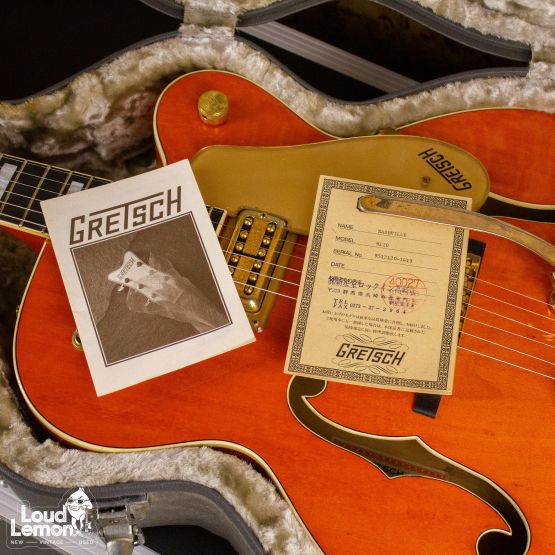 Gretsch 6120 Orange 1995 Japan электрогитара