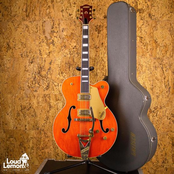 Gretsch 6120 Orange 1995 Japan электрогитара