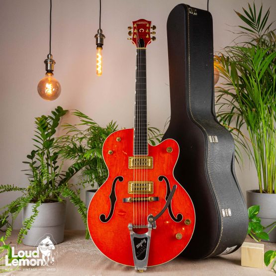 Gretsch 6120-60 Chet Atkins Orange 1996 Japan электрогитара