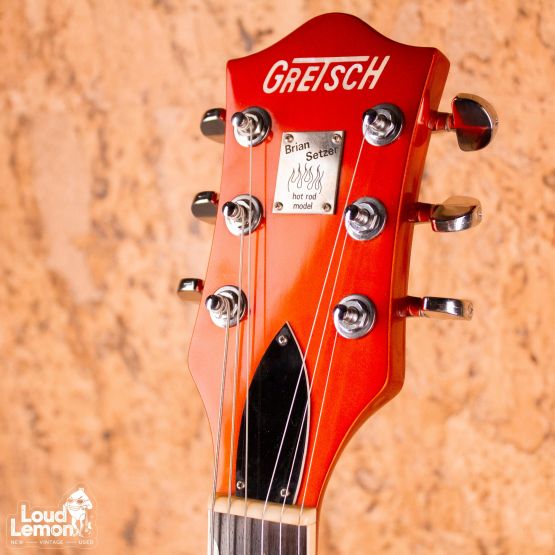 Gretsch 6120SH Brian Setzer Hot Rod Tangerine 1999 Japan электрогитара