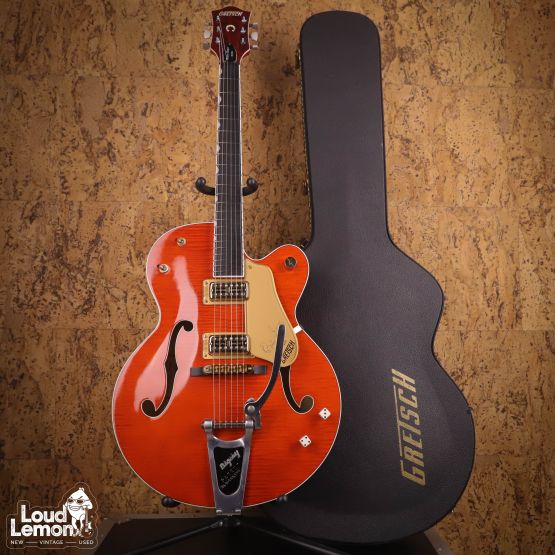 Gretsch 6120SSU Brian Setzer Signature Orange Stain 2002 Japan электрогитара