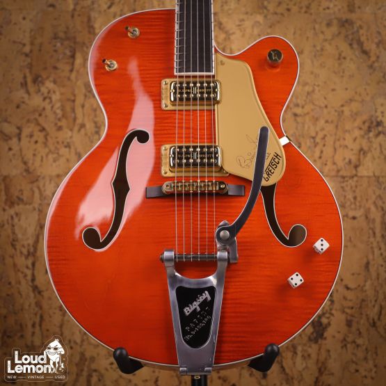 Gretsch 6120SSU Brian Setzer Signature Orange Stain 2002 Japan электрогитара