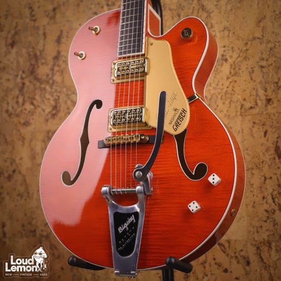 Gretsch 6120SSU Brian Setzer Signature Orange Stain 2002 Japan электрогитара