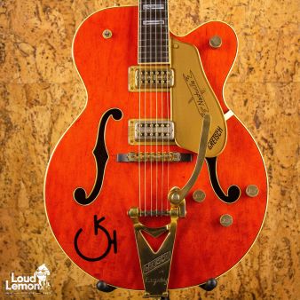 Gretsch 6120W Nashville Orange 1990 Japan электрогитара