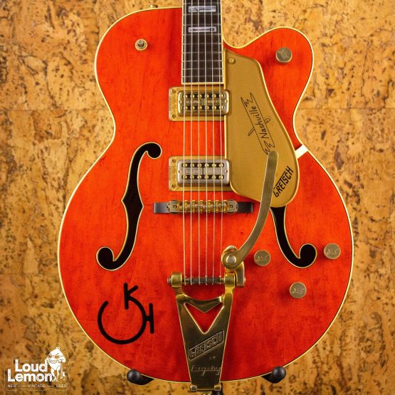 Gretsch 6120W Nashville Orange 1990 Japan электрогитара