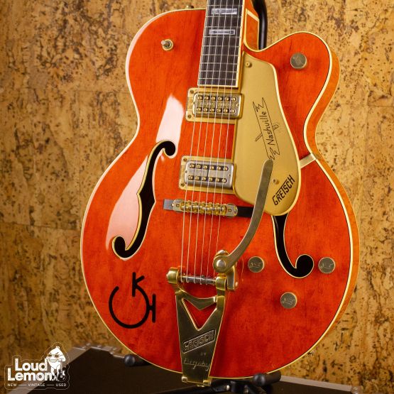 Gretsch 6120W Nashville Orange 1990 Japan электрогитара