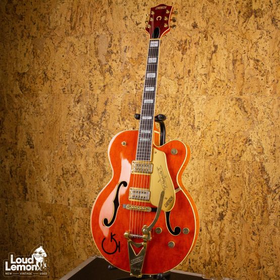 Gretsch 6120W Nashville Orange 1990 Japan электрогитара