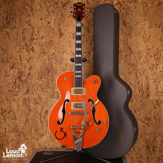 Gretsch 6120W Nashville Western Orange Stain 1995 Japan электрогитара