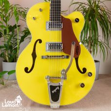 Gretsch G6118T-120 Anniversary Bamboo Yellow 2006 Japan электрогитары